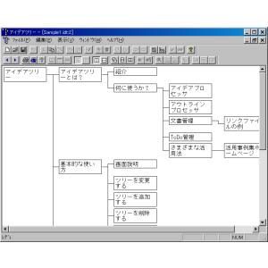 アイデアプロセッサ アイデアツリー(ダウンロード版)の詳細画像1