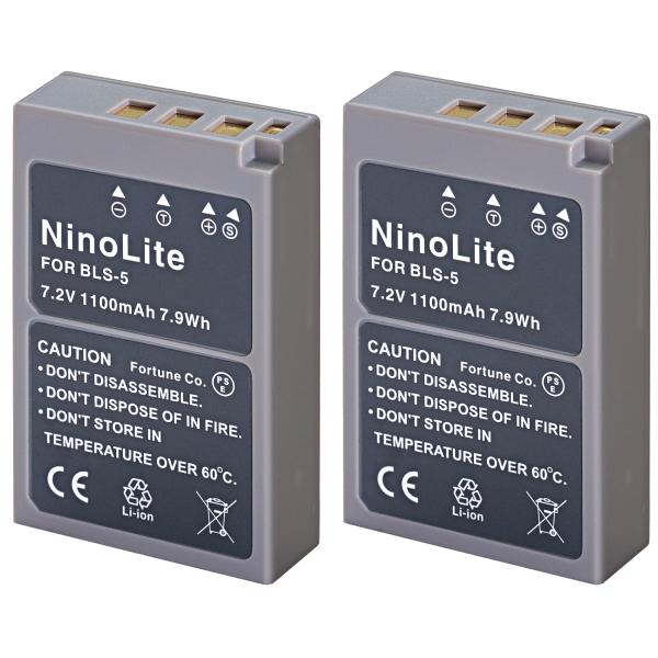 2個セット OLYMPUS オリンパス BLS-1 BLS-5 BLS-50 互換バッテリー E-P...