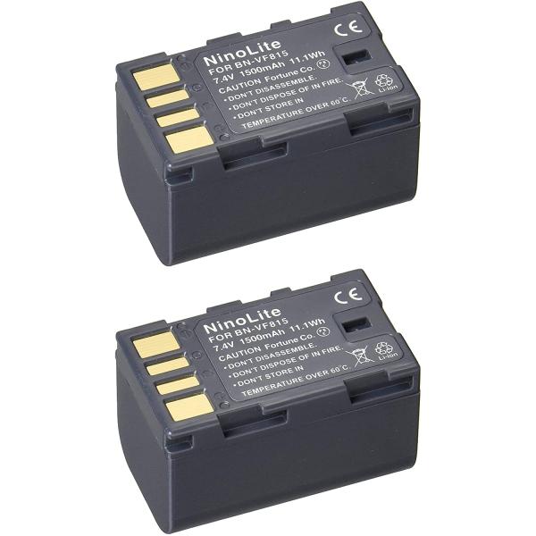 2個セット 日本ビクター JVC BN-VF815 互換バッテリー GZ-HD40 GZ-HD30 ...