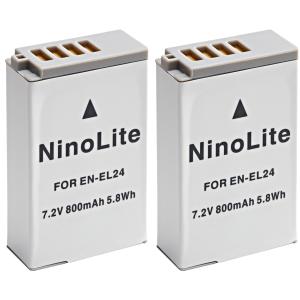 ニコン Nikon EN-EL24 互換 バッテリー 2個セット NIKON 1 J5 対応