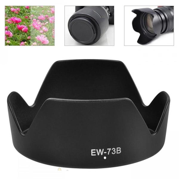 EW-73B 互換 レンズフード キヤノン 交換レンズ EF-S17-85mm F4-5.6 IS ...