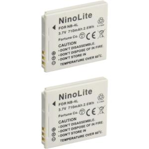 Canon キヤノン NB-4L 互換バッテリー IXY DIGITAL L3 L4 10 40 50 等