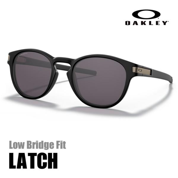 【マスクプレゼント】オークリー サングラス  ラッチ（ローブリッジフィット） MATTE BLACK...
