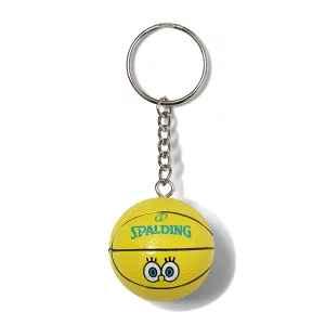 【2023AW】スポルディング　キーチェーン スポンジ・ボブ×スポルディング（KEY CHAIN）［SPALDING］｜diet-beauty