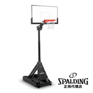 SPALDING バスケットゴール 54インチ モーメンタス ＥＺ アッセンブリー アクリルポータブル クリアビュー 【メーカー直送】【代引不可】【同梱不可】