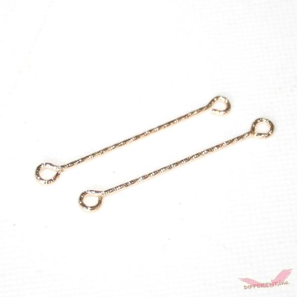 40mm ロッド コネクター ゴールド