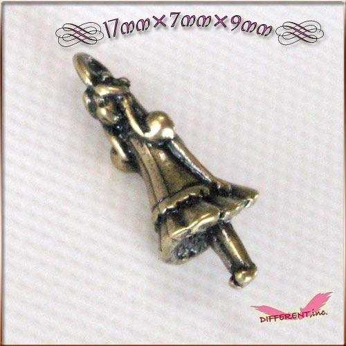 不思議な国の アリス 金古美 チャームパーツ