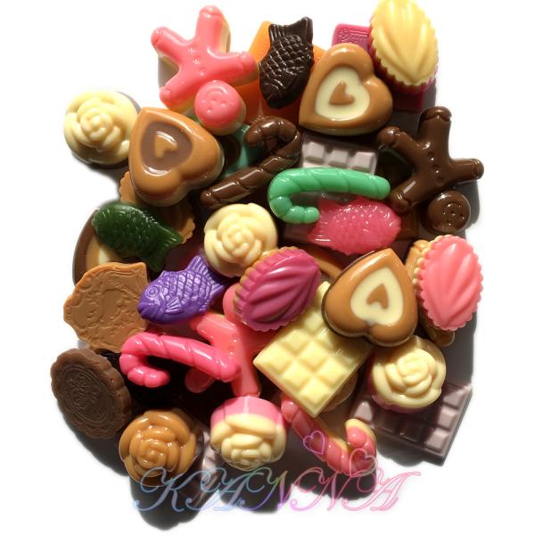 クリスタルレジン製! いろんなチョコレート40個以上セット by Kanna