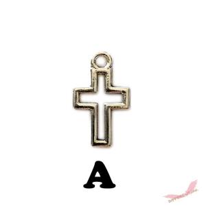 中空き ミニクロスチャーム Two typeの詳細画像5