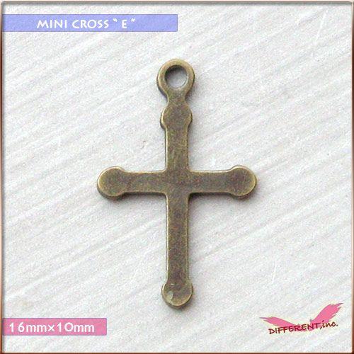超ミニサイズのクロスチャームパーツ E