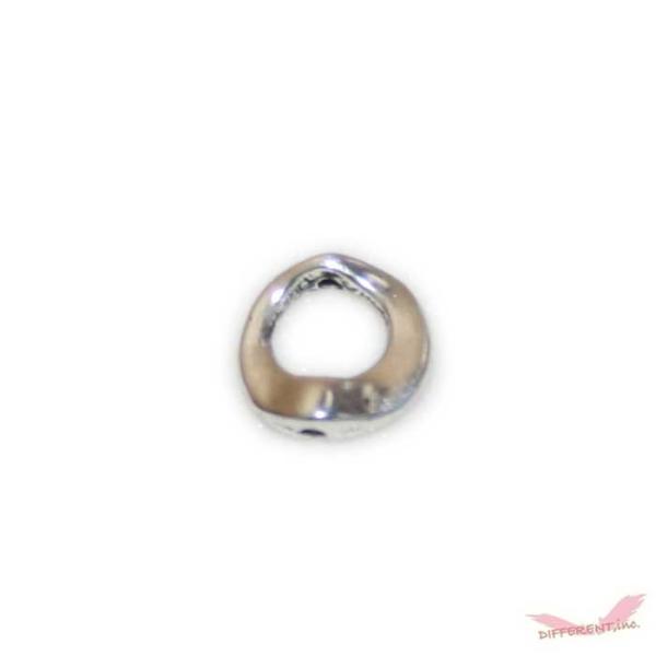 手作り風 ラウンド メタル ビーズ