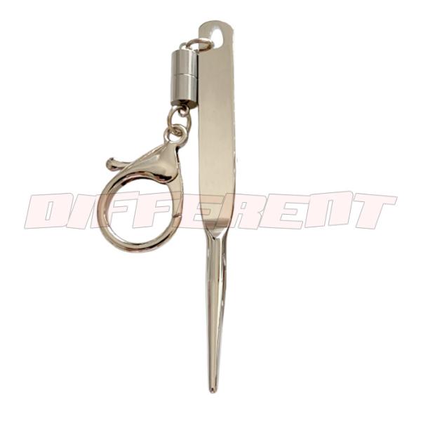 ゴルフ グリーンフォーク 1本爪タイプ Golf Divot tool キーチェーン 簡単着脱 マグ...