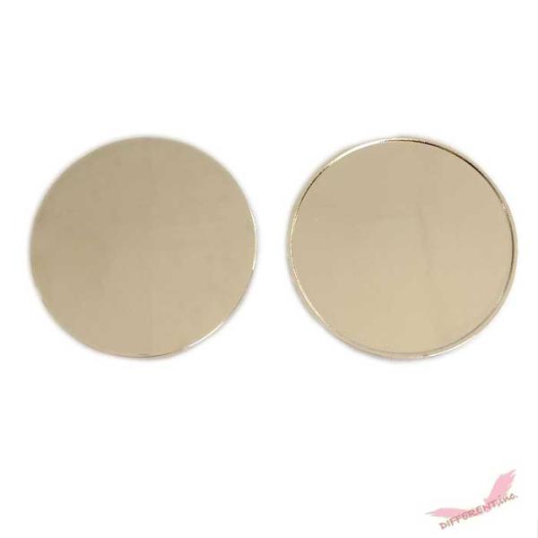 ゴルフマーカー マグネットタイプ 30ｍｍ ハンドメイド用プレーンタイプ Silver