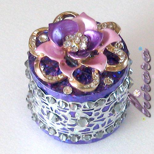 ペットボトルキャップ  カメリアパープル