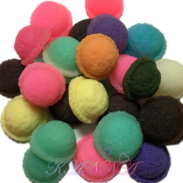 ラストです！激レアリアルサイズのアイスクリーム フェイクスイーツ デコ 26個セット by Kann...