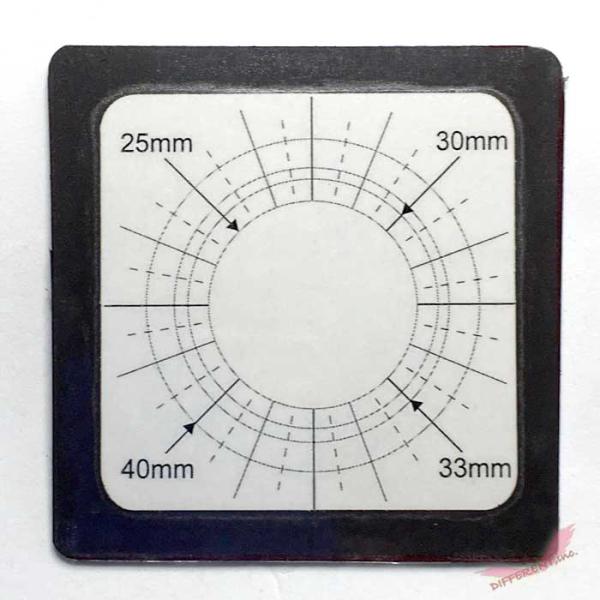 ゴルフマーカー 製作 アシストツール ジグ マグネットシートタイプ