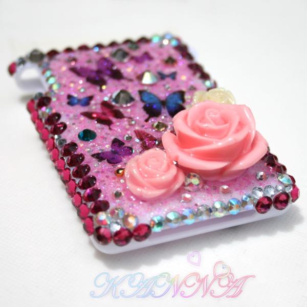 とってもフェミニン♪蝶のミンティアケースデコ スワロ  by Kanna