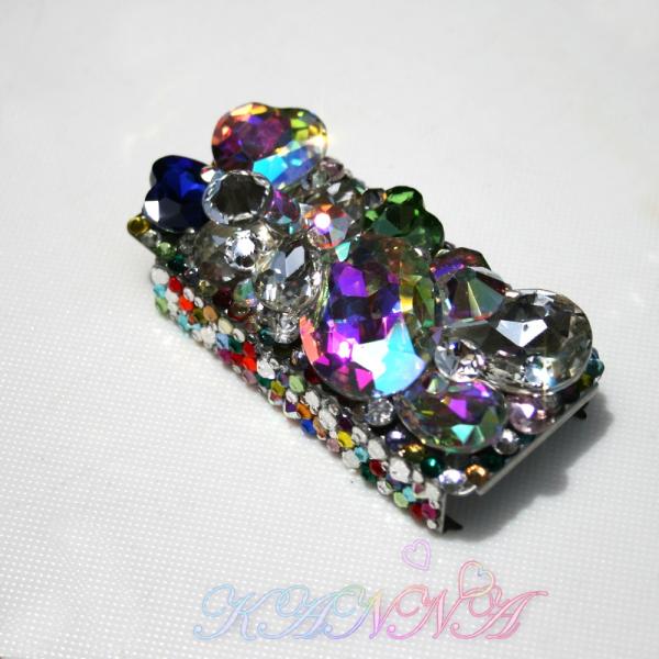 これぞ極上！キラキラ高級ビジュー盛りデコ フリスクケース カラフルVer  by KANNA