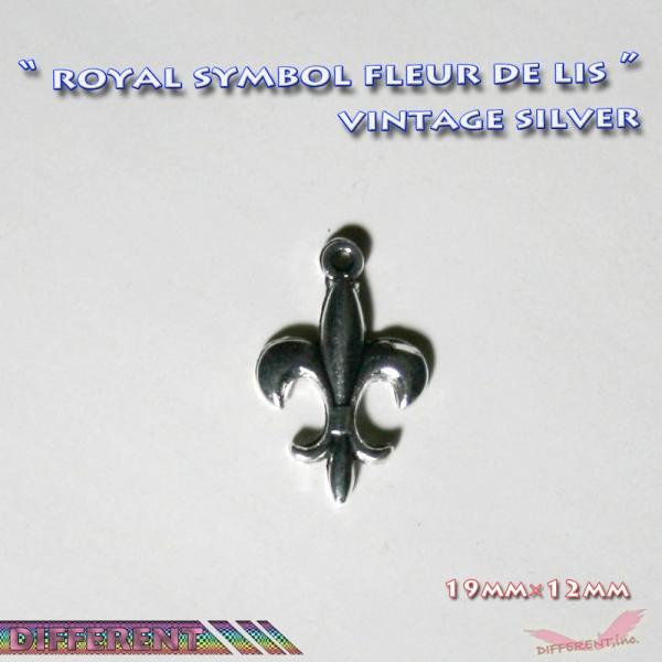 ユリの紋章 銀古美 チャーム アクセサリーパーツ