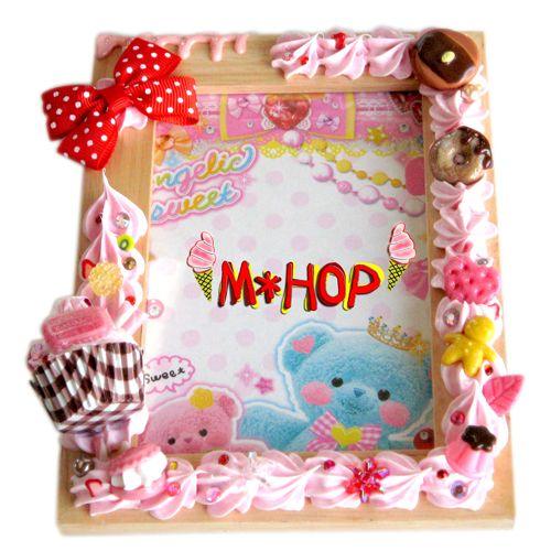 スイーツ盛り 手作り ホイップデコ フォトフレーム