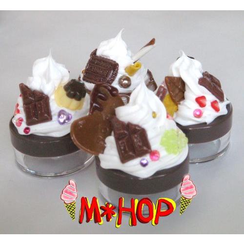 kawaii  生クリームベースのクリーム入れ　4種 手作りデコ