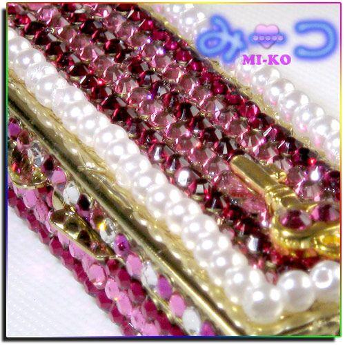 姫系 スワロ使用のピンクベースお姫御用達ピルケース by mi-ko