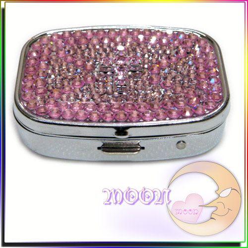 クロス＆シンプル ピンク系ピルケース by-moon Lot NO.4