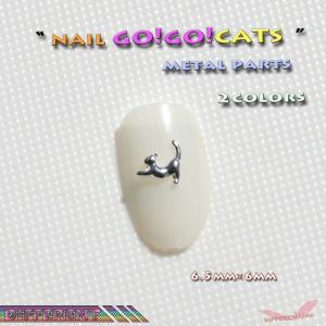 Go!Go! cats ネイル メタルパーツの詳細画像2