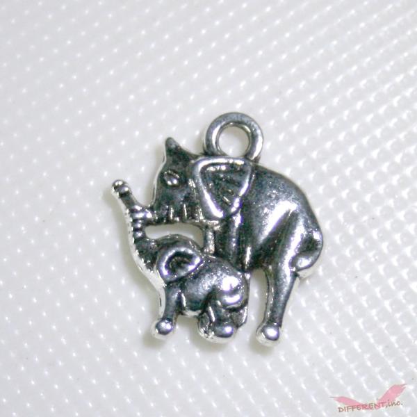 ゾウの親子 チャーム