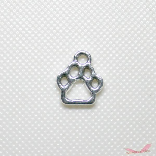 肉球 チャーム ヴィンテージシルバー