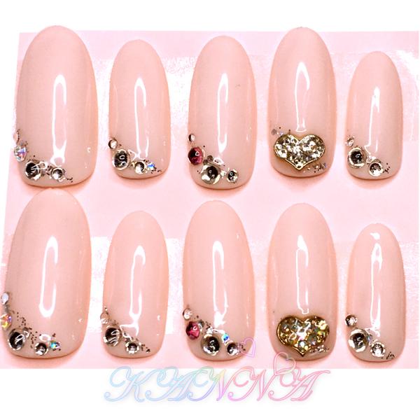 量産型女子♪ピンクベージュ ネイルチップ by Kanna