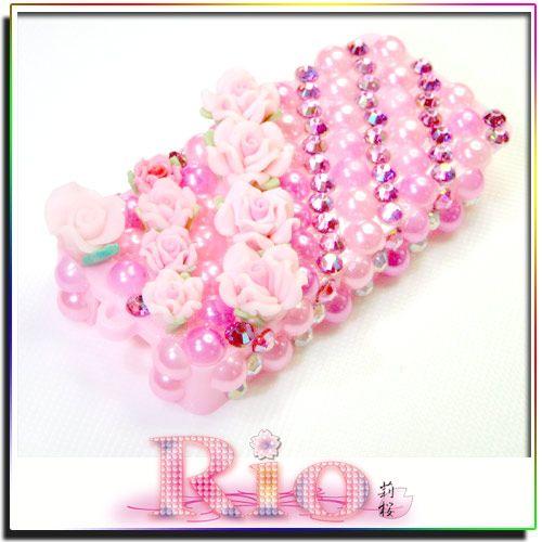 姫盛り ピンク基調のキラ☆フリスクケース 手作りデコ by Rio