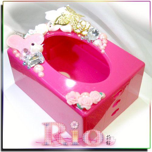 姫系 バラとパール 姫盛り ポケットティッシュBOX by rio