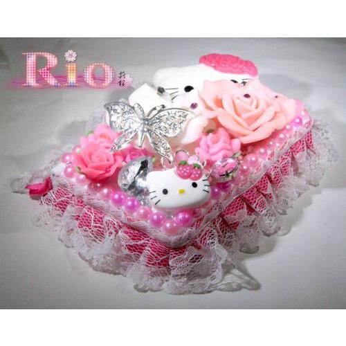 キティとバラの姫盛りピルケース by-rio