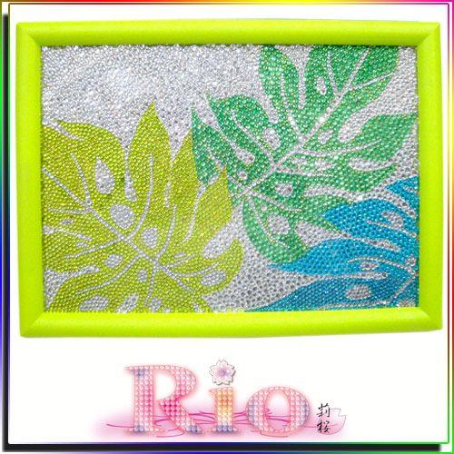 デコアート 題名 『レモンステラ』 by rio