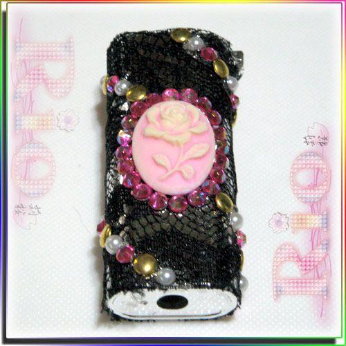 デコ レースがエレガント！ ライターケース by-rio