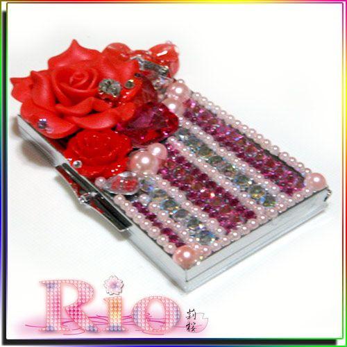 デコ エレガント＆ビューティーコンパクトミラー by-rio