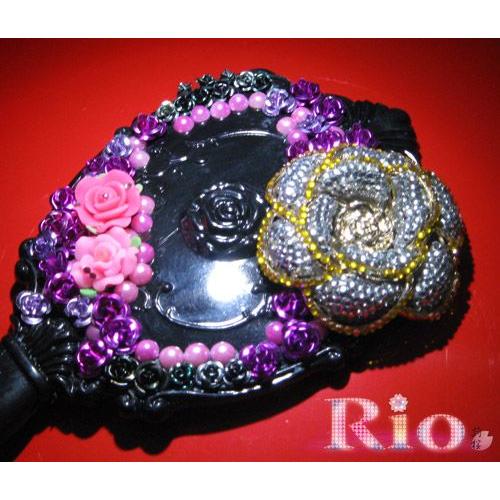 小悪魔風系  ハンドミラー ageha  by rio