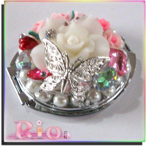 姫盛り両面コンパクトミラー by-rio