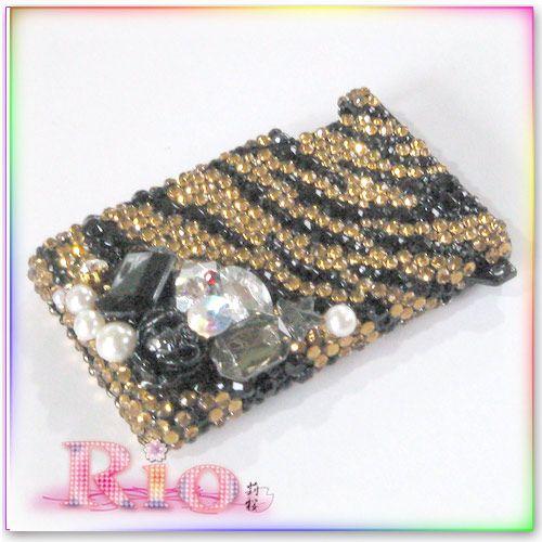 デコ ゼブラ柄エレガント ミンティアケース by-rio