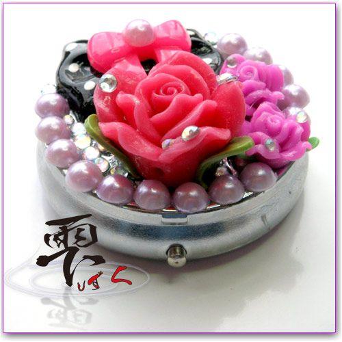 小悪魔姫系 バラとリボンのピルケース   by-雫