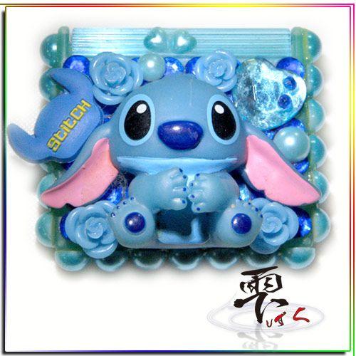 スティッチスライド式ミラーに全デコ  by-雫