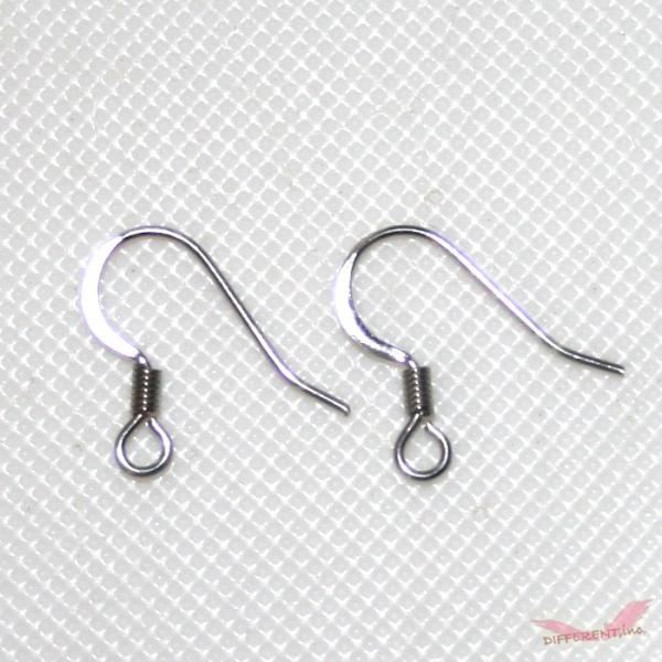 ステンレス製 フィッシュフックピアス 玉無し