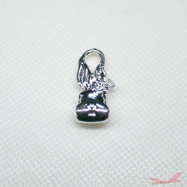 ラビット フェイス チャーム シルバー