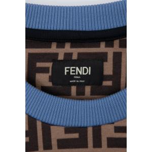 フェンディー Fendi トレーナー プルオーバー スウェット 長袖 丸首 スウェット ファッション クルーネック 19年春夏新作 メンズ Fy0944 A65i ブラウン 19年春夏新作 Diffusion