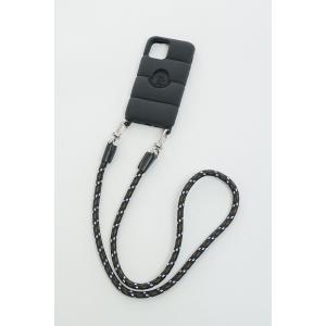 モンクレール iPhoneケース アイフォンケース iPhone12対応 6B71000 02ST0 ブラック MONCLER 2021年秋冬新作