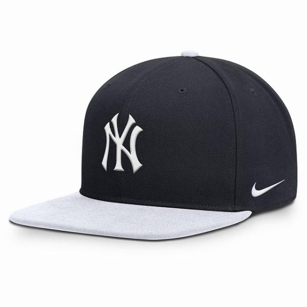 NIKE MLB ヤンキース キャップ 帽子 DRI-FIT フラットバイザー NB09-194N-...