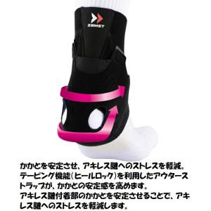 ZAMSTザムスト アキレス腱サポーター ソフ...の詳細画像2