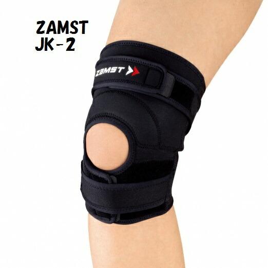 【メール便だと送料無料】ＺＡＭＳＴザムスト　ヒザサポーター　ジャンプ系統スポーツに対応　ミドルサポー...
