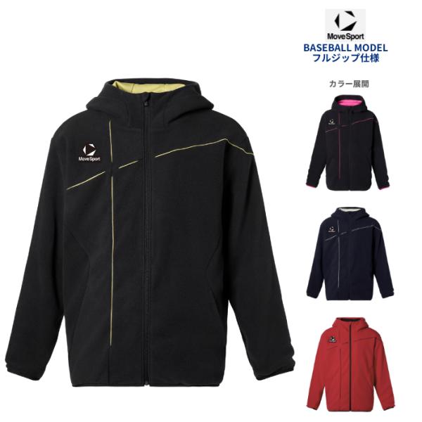 ムーブスポーツ フリースジャケット（ST6SSWT1M） デサント フルジップ フード付き メンズ ...